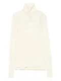 Róhe roll-neck sweater - Neutrals