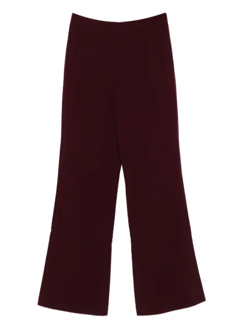 Roland Mouret pocket-detail flared trousers