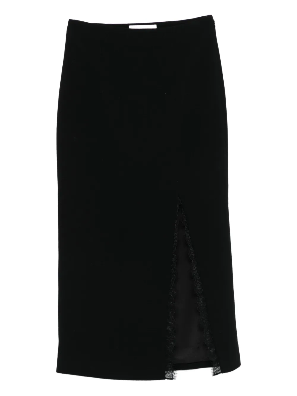 Roland Mouret lace-insert pencil skirt - ブラック Roland Mouret lace-insert pencil skirt - ブラック