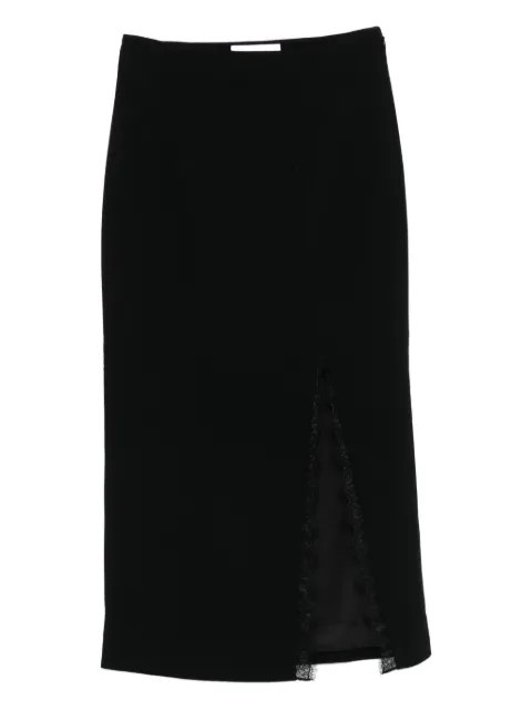 Roland Mouret lace-insert pencil skirt