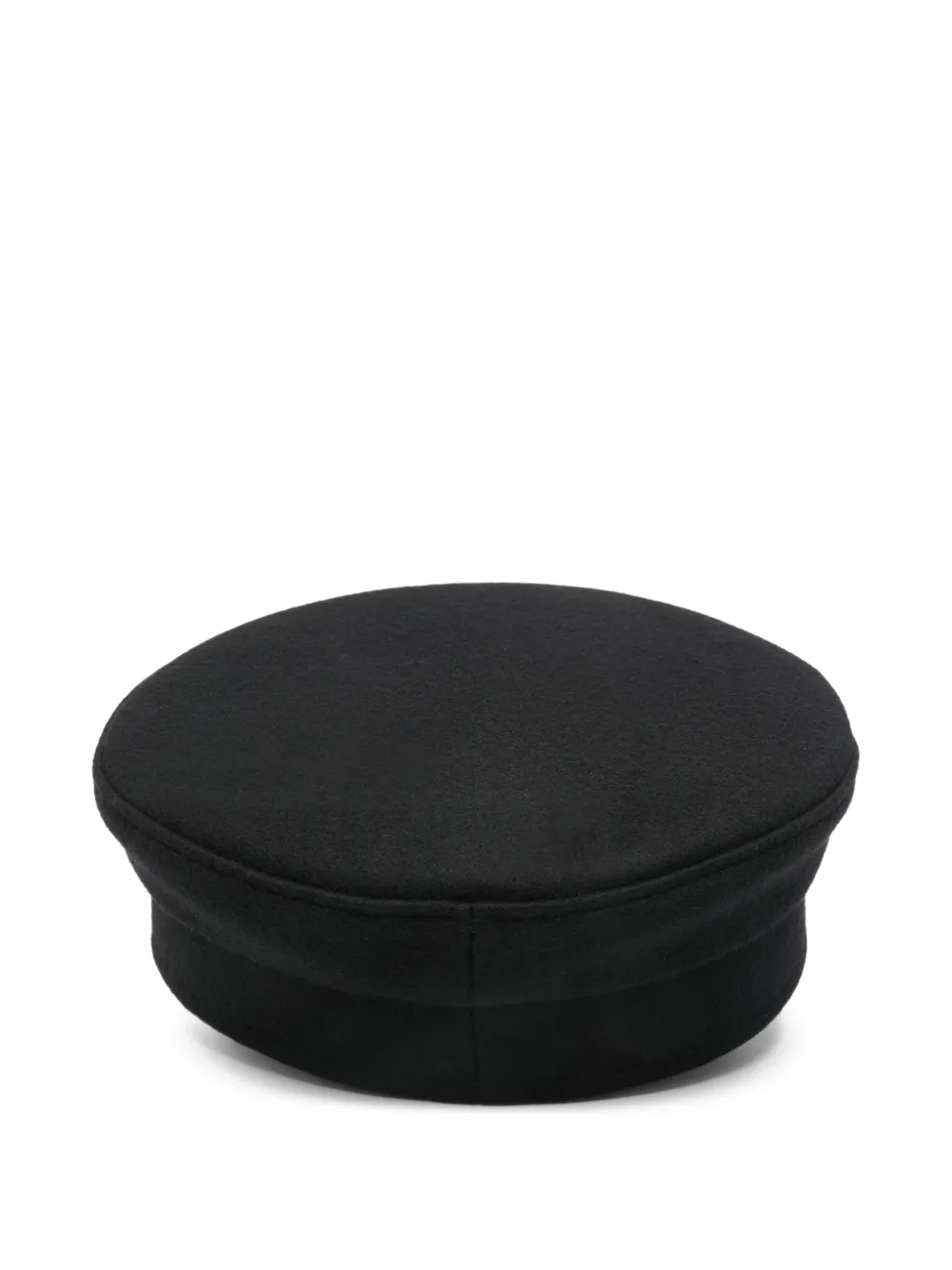 Ruslan Baginskiy Faux Pearl-embellished Baker Boy Cap In Black