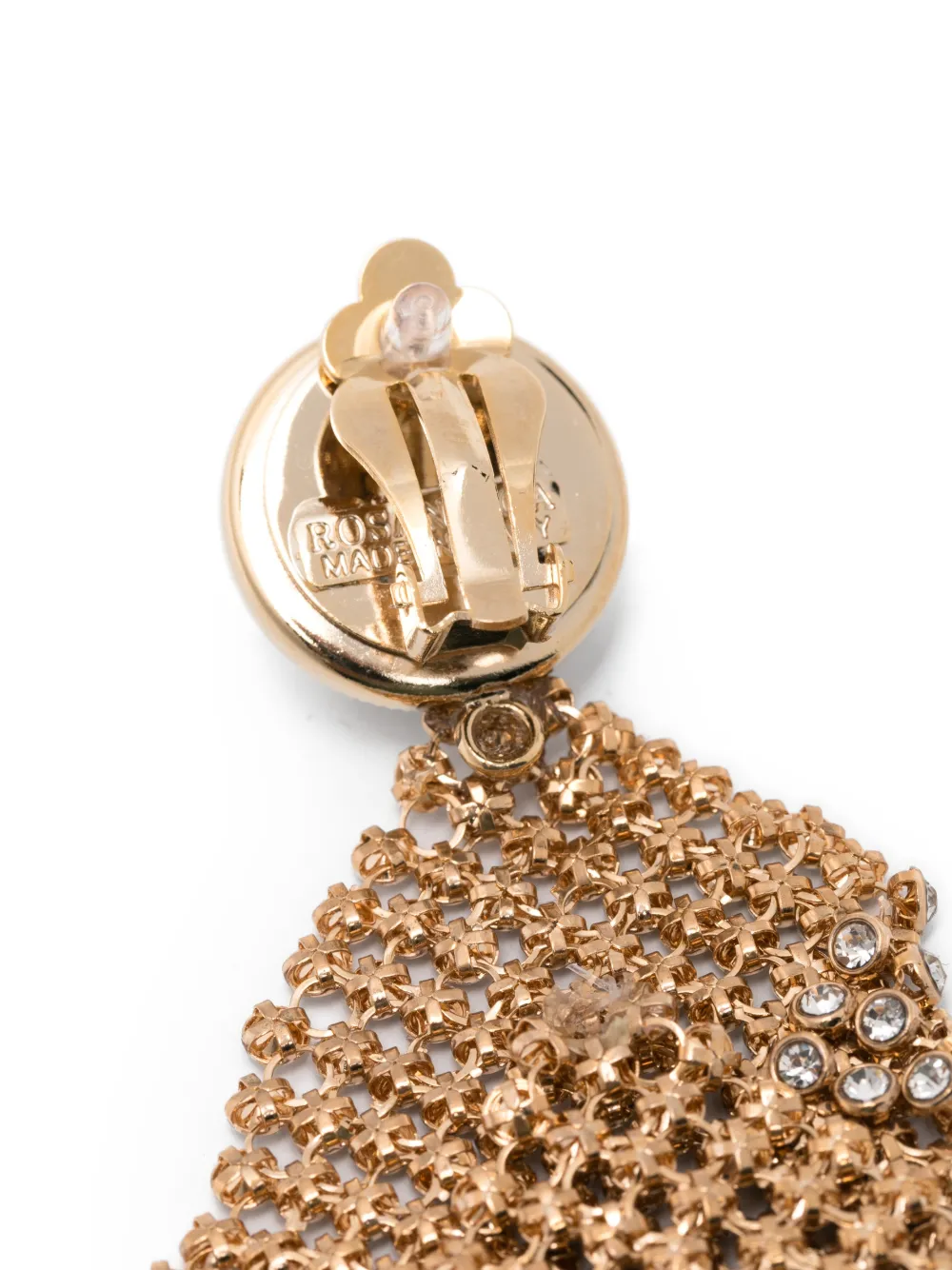 Rosantica Frizz verfraaide oorclips - Goud