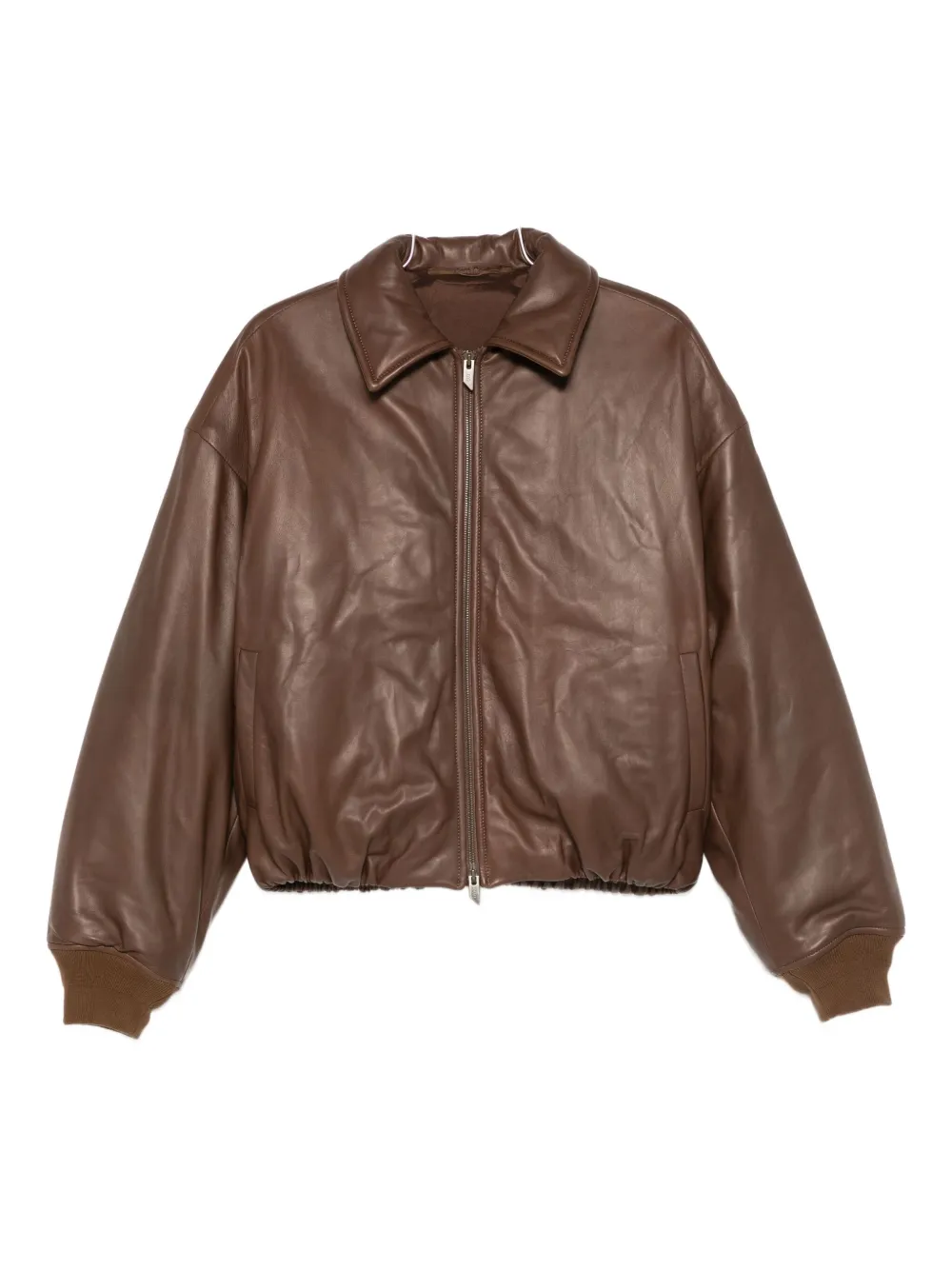 Salvatore Santoro Zip-up Jacket In Brown
