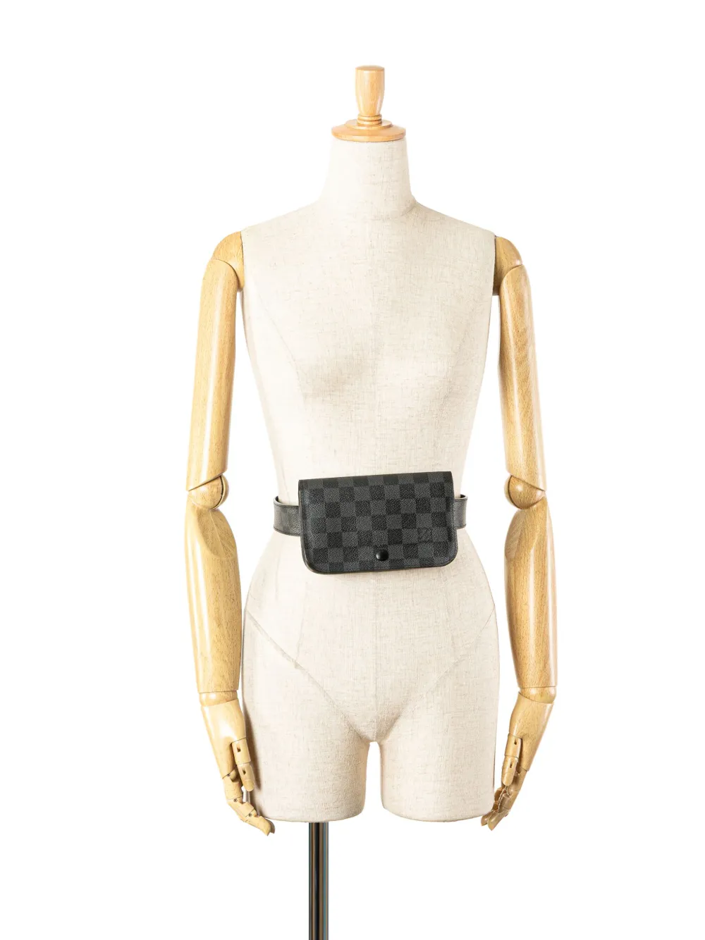 Louis Vuitton Pre-Owned 2011 Damier Graphite Pochette Homme Ceinture belt bag | Pre-Owned | Image 2