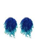 Rosantica beaded tassel earring - Blue