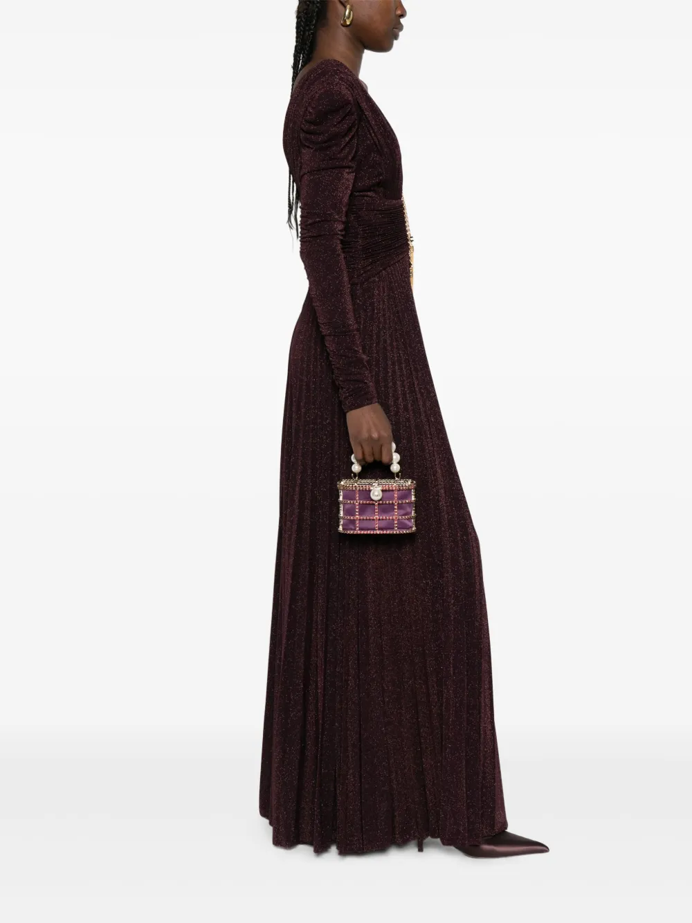 Rosantica mini Holli crystal-embellished bucket bag | Bucket Bags | Image 2