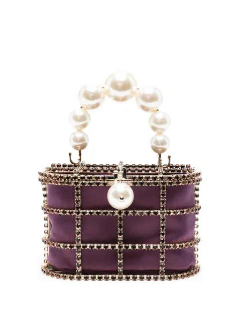 Rosantica mini Holli crystal-embellished bucket bag