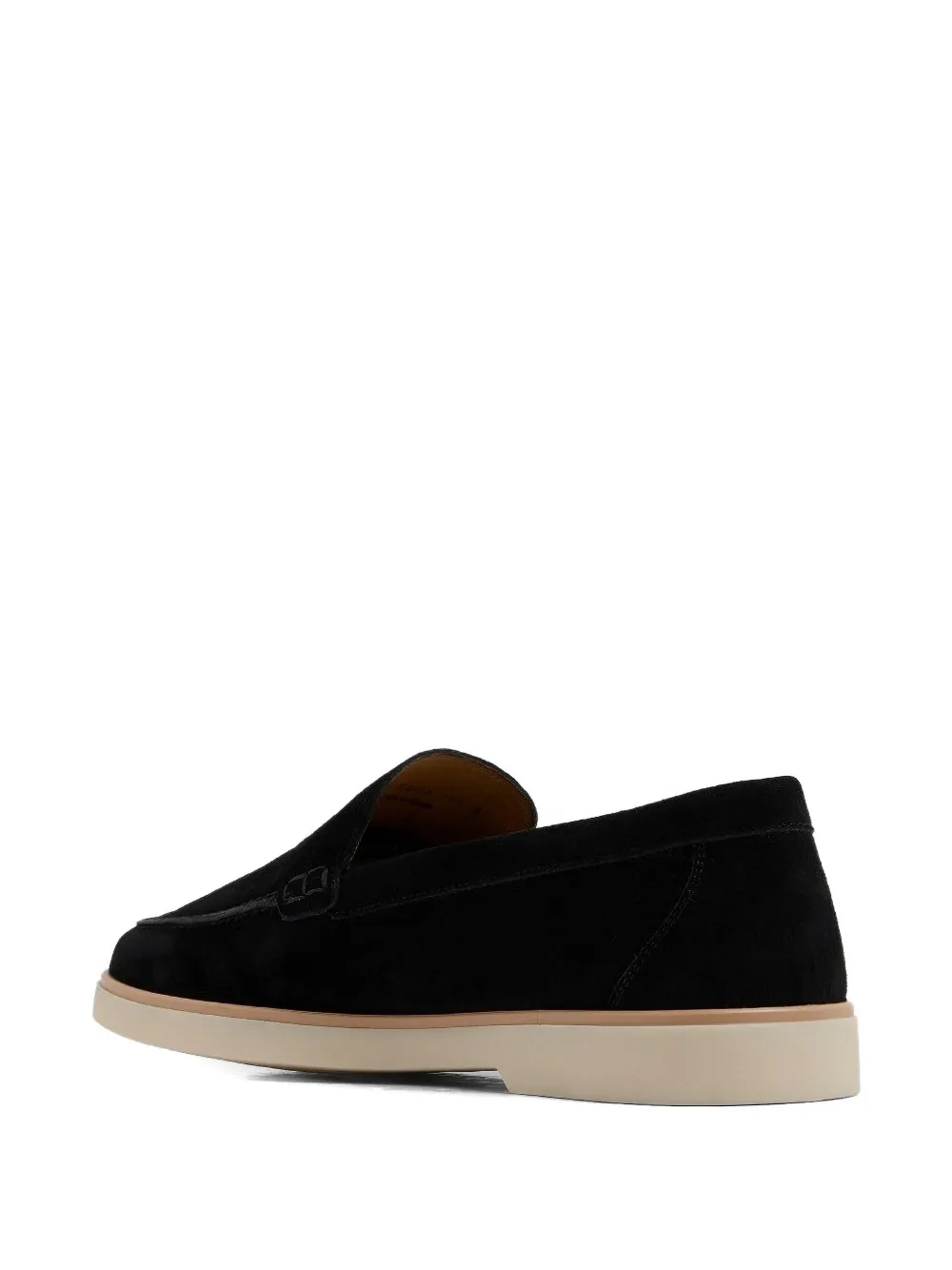 Magnanni suede loafers Black