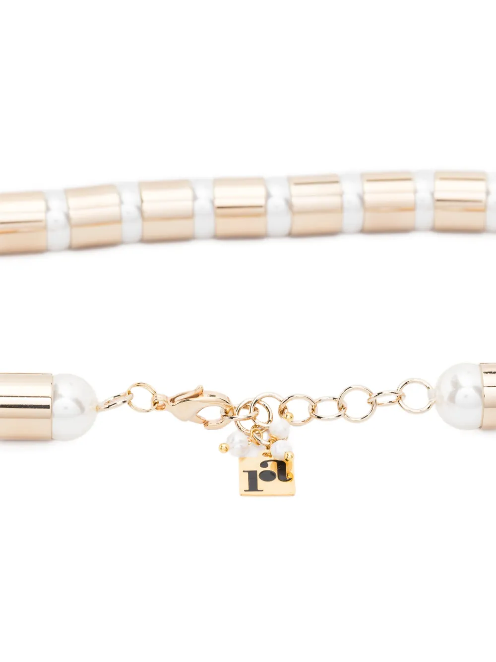 Rosantica two-toned bar necklace - Goud