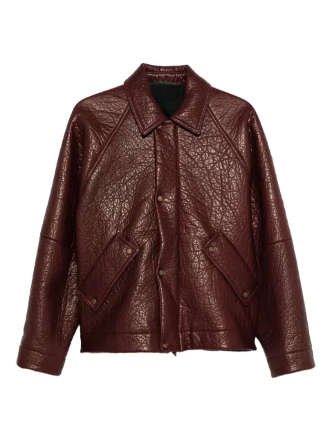 Salvatore Santoro chamarra con acabado texturizado