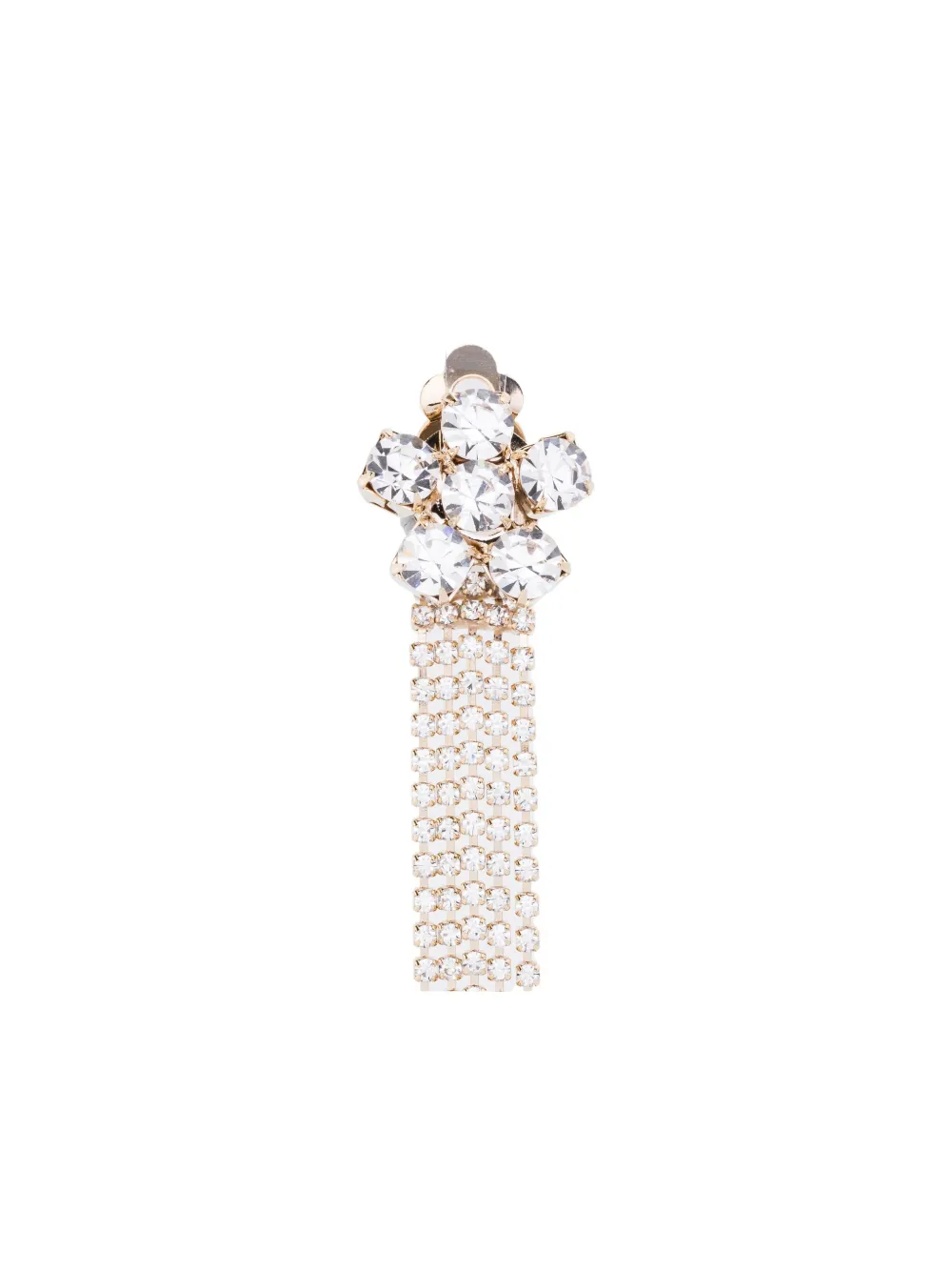 Rosantica flower chain earring - Goud