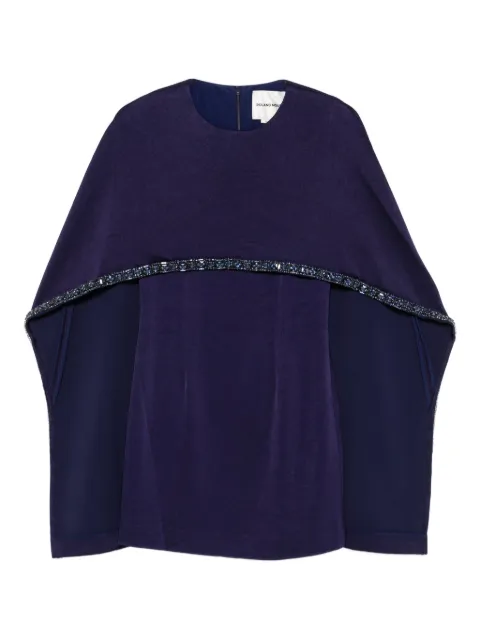 Roland Mouret Abito decorato con mantella