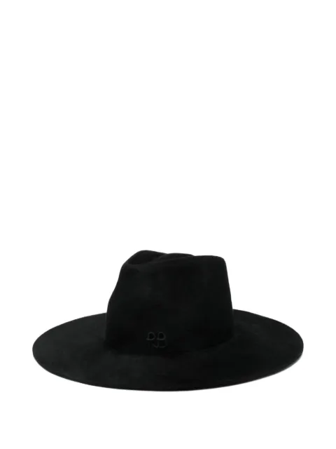 Ruslan Baginskiy faux-pearls embellished fedora hat