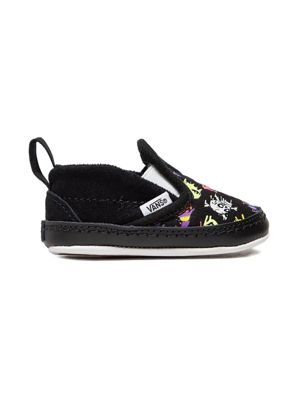 Vans Kids pull-tab printed trainers - Zwart