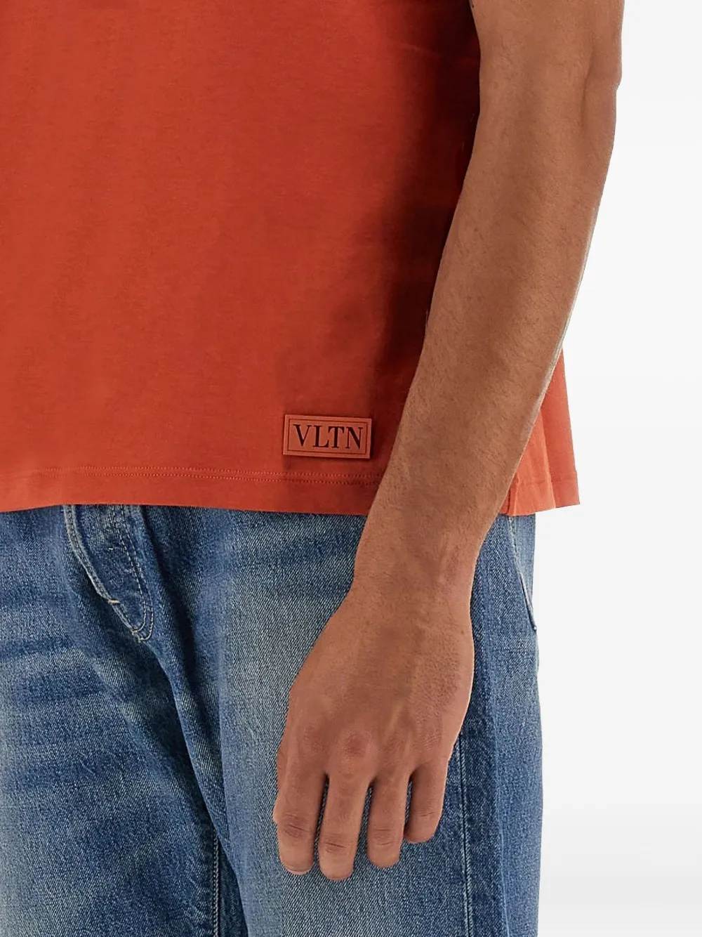 Valentino Garavani Katoenen T-shirt Oranje