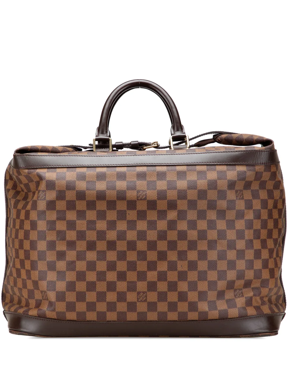 Louis Vuitton Pre-Owned 1998 ダミエ エベヌ グリモ ボストンバッグ - ブラウン Louis Vuitton Pre-Owned 1998 ダミエ エベヌ グリモ ボストンバッグ - ブラウン