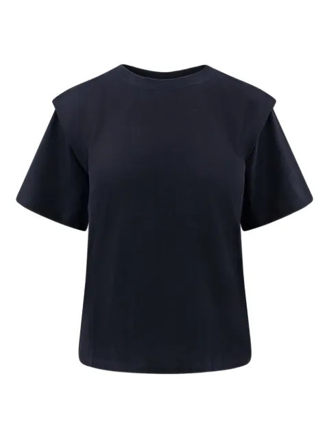 MARANT ÉTOILE shoulder-padded short-sleeve T-shirt 