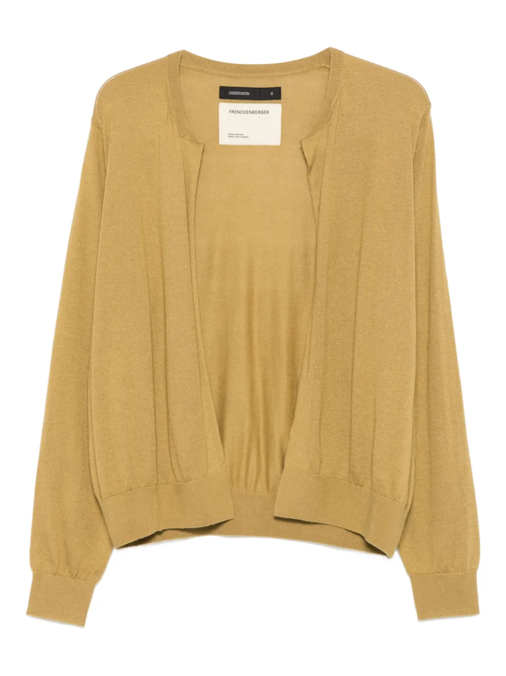 mini open-front cardigan
