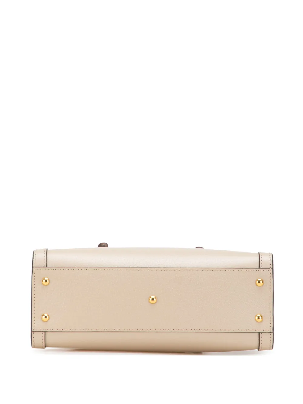 Pre-owned Gucci 2016-2025 Small Leather Bamboo Diana Satchel