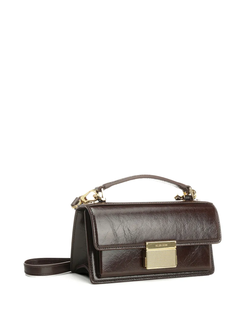 Golden Goose Leren schoudertas Bruin