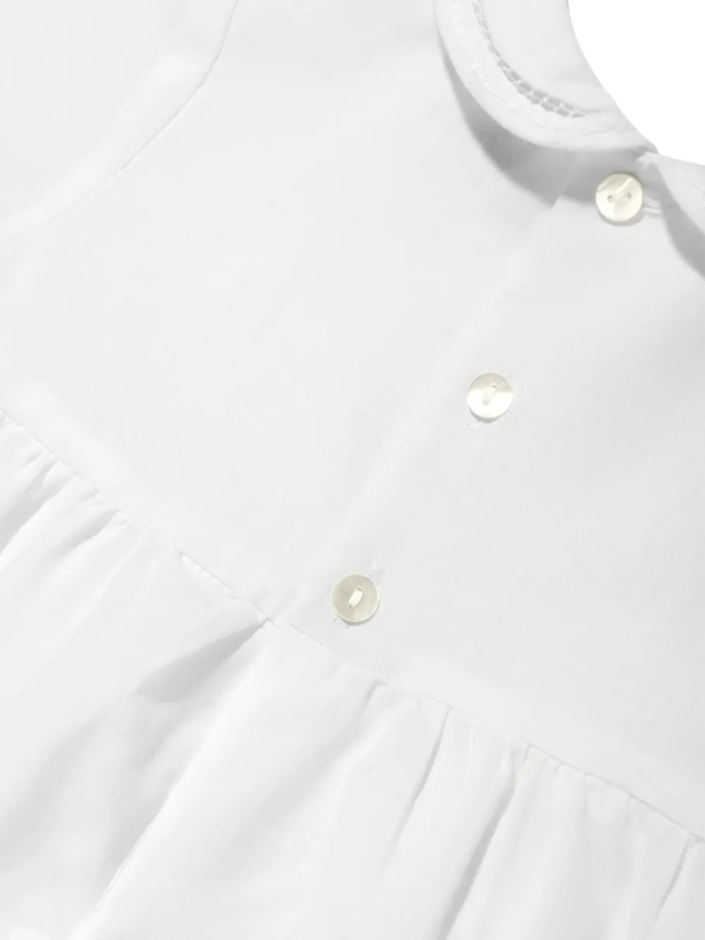 Sarah Louise Romper met Peter Pan kraag Wit