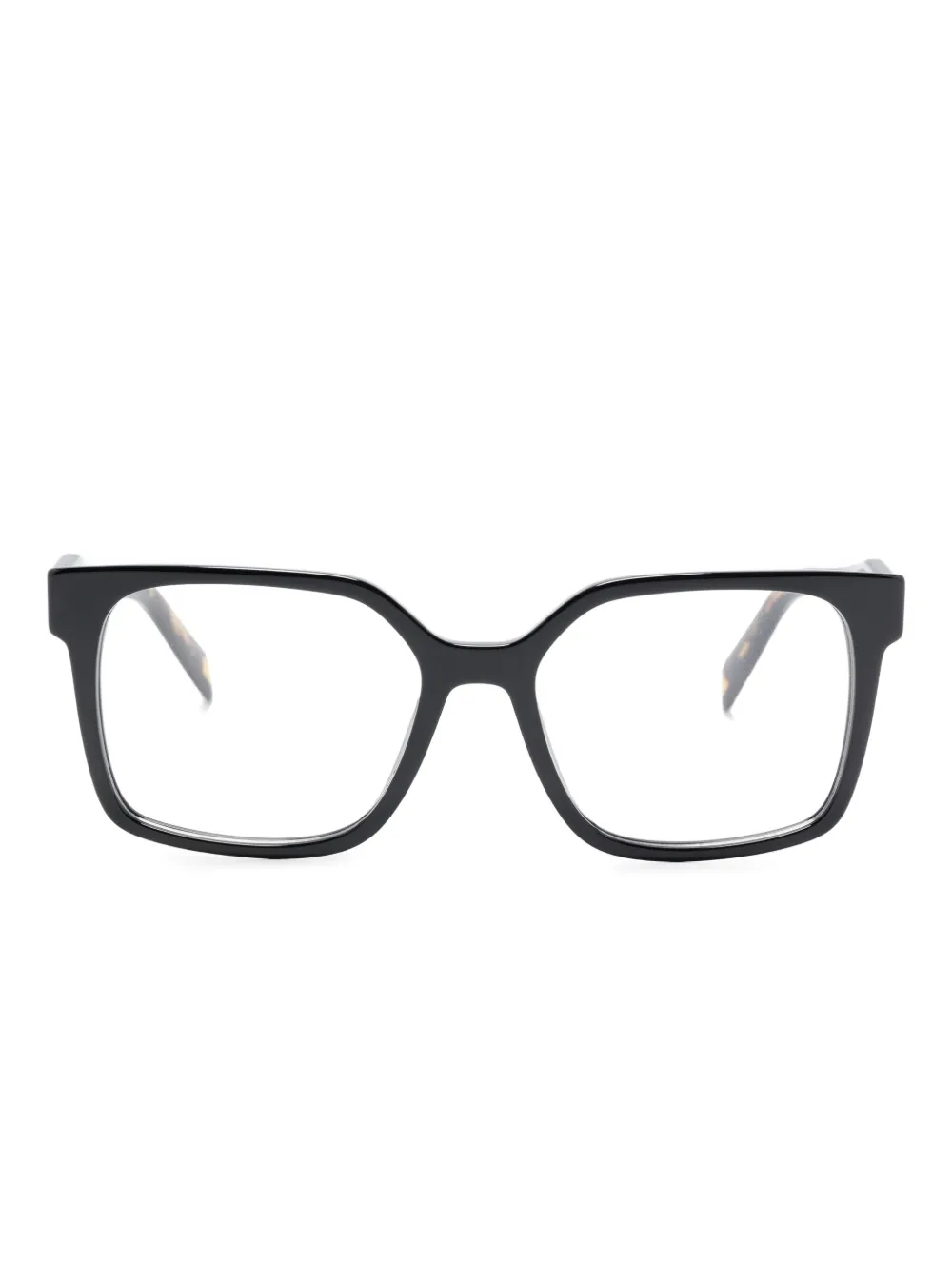Prada Eyewear PRB03V square glasses Zwart