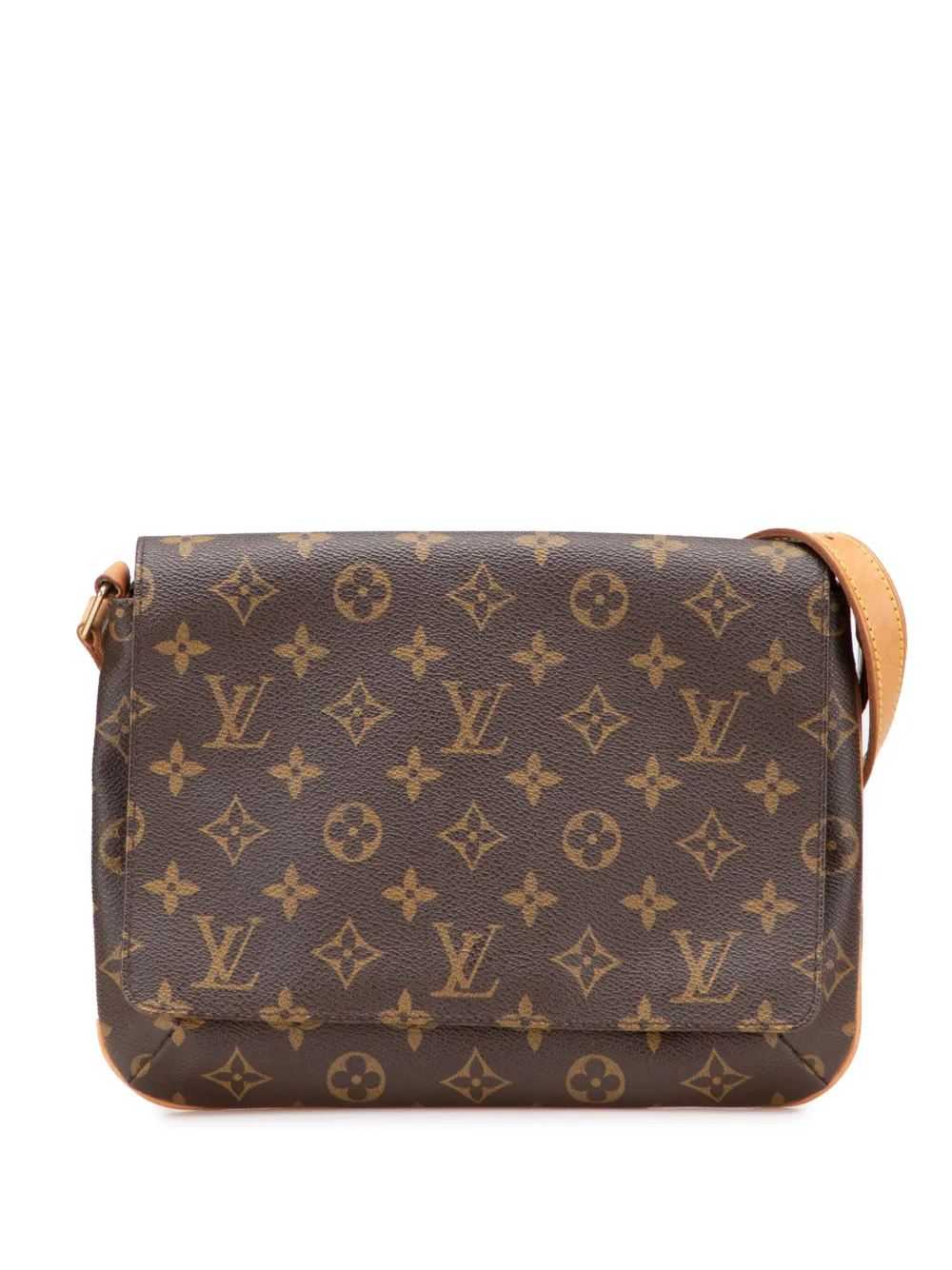Louis Vuitton Pre-Owned 1998 モノグラム ミュゼット タンゴ ロングストラップ ショルダーバッグ - ブラウン Louis Vuitton Pre-Owned 1998 モノグラム ミュゼット タンゴ ロングストラップ ショルダーバッグ - ブラウン