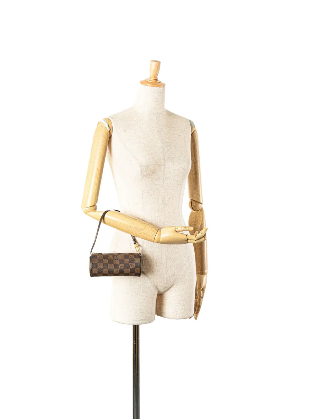 Louis Vuitton Pre-Owned 1990-2010 Damier Ebene Papillon Pochette handbag | Pre-Owned | Image 2