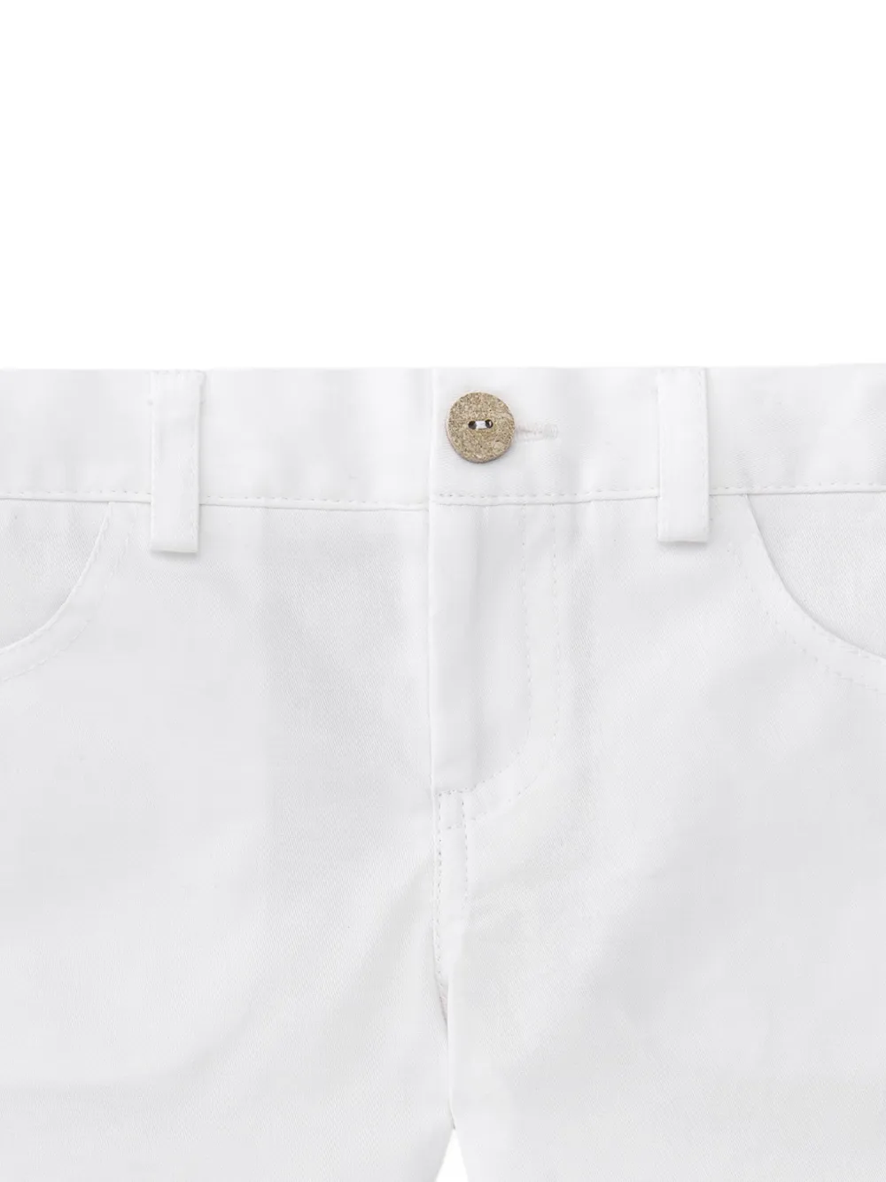 Paz Rodriguez button-fastening shorts Wit
