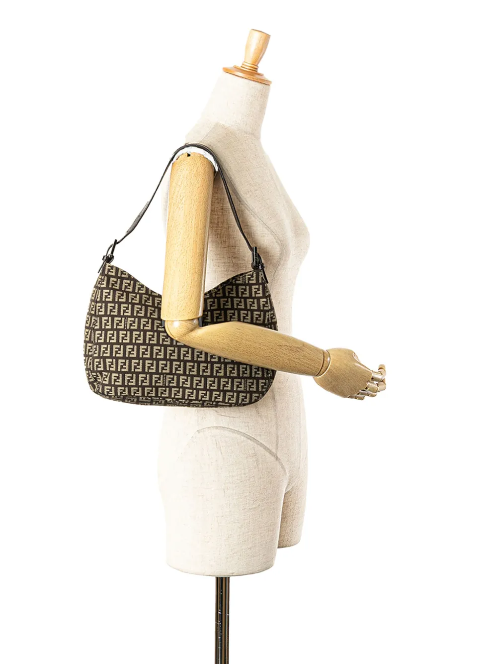 Fendi Pre-Owned 2000-2010 Zucchino Canvas shoulder bag | Pre-Owned | Image 2