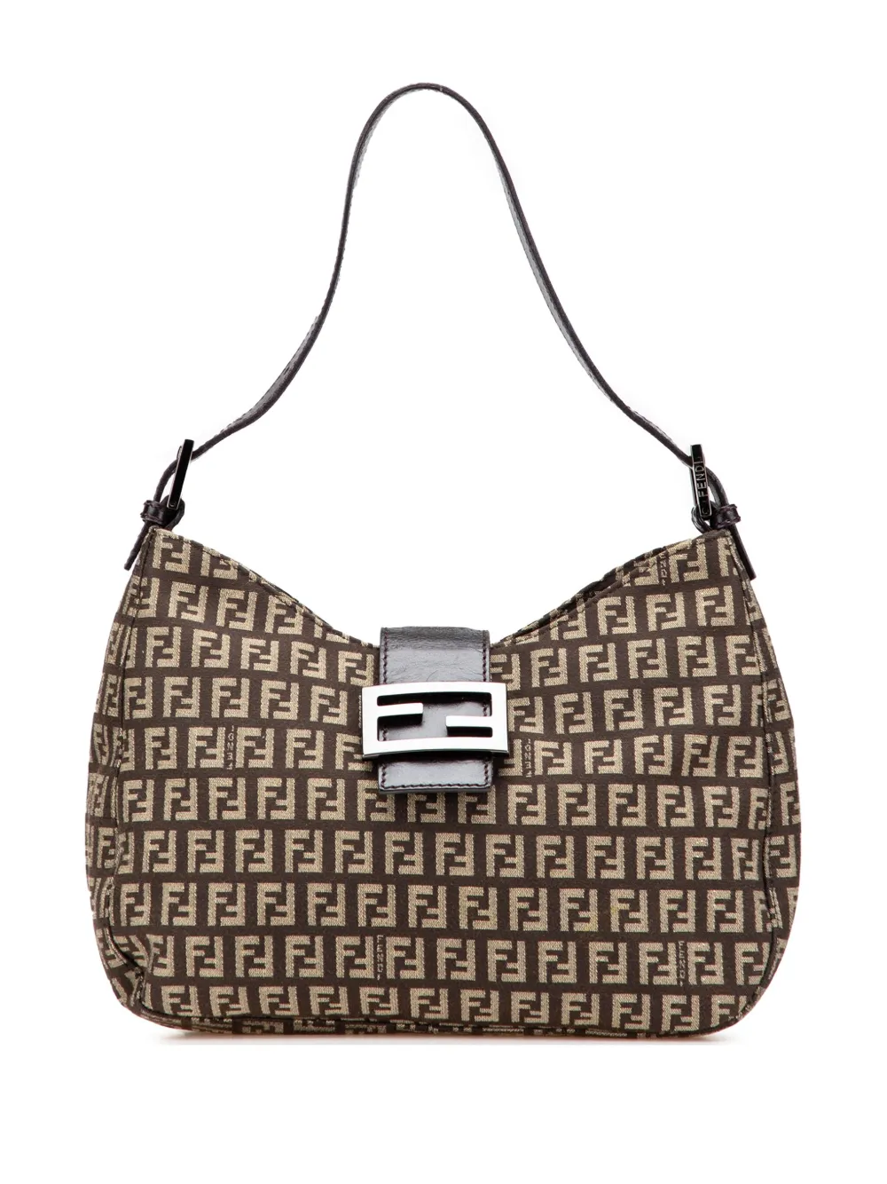 Fendi Pre-Owned 2000-2010 Zucchino Canvas shoulder bag | Brown | Image 1