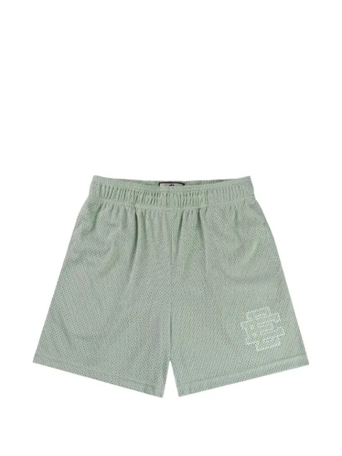 ERIC EMANUEL logo-print mesh shorts