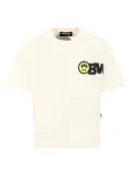 Barrow kids graphic-teddy bear cotton T-shirt - Neutrals