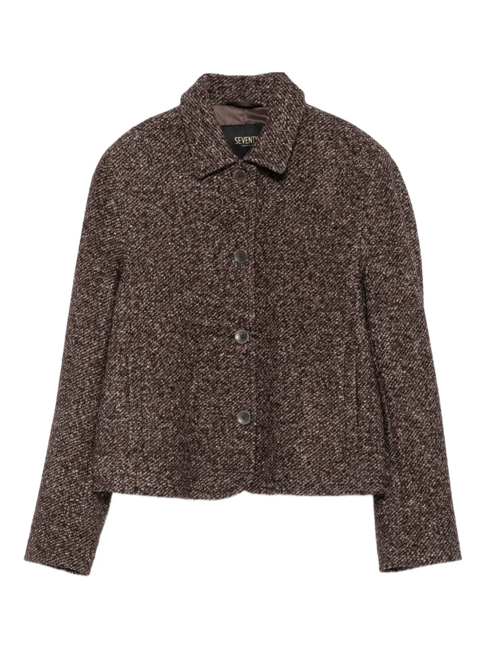 Seventy buttoned jacket | Brown | Image 1