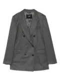 Seventy double-breasted blazer - Grey