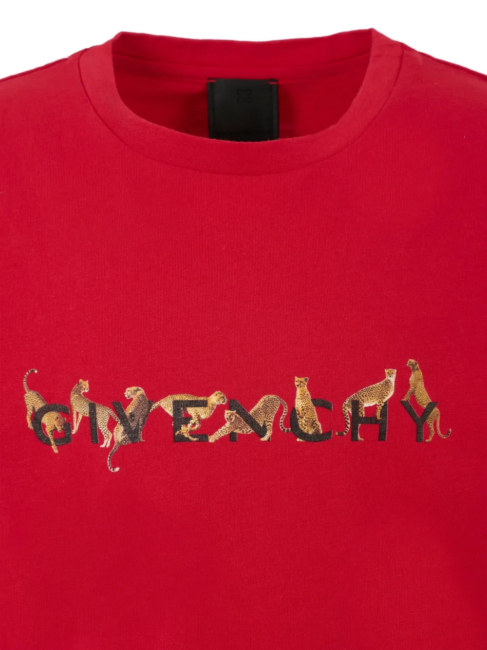 Givenchy Kids T-shirt met logo en lange mouwen Rood