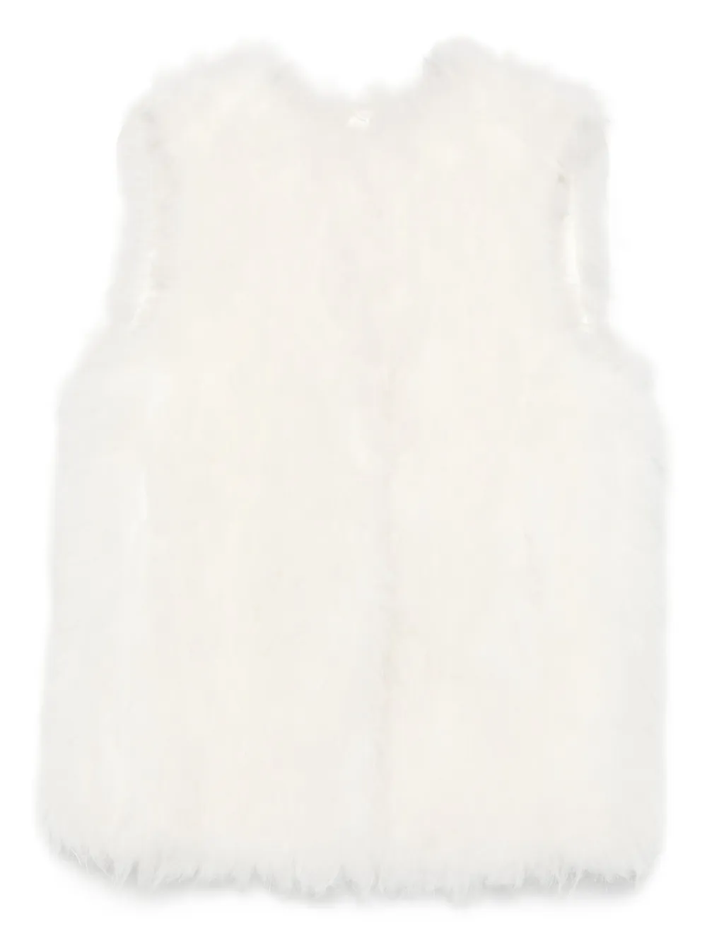 Liska chaleco con cuello redondo | blanco | Image 1