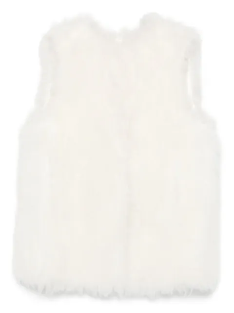 Liska chaleco con cuello redondo