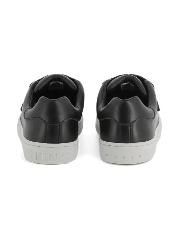 Kenzo Kids tiger-head Strap Sneakers | Black | FARFETCH ZA