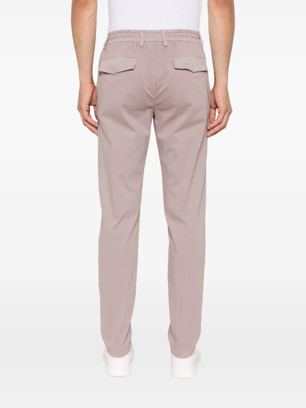 Eleventy Broek met trekkoord Paars