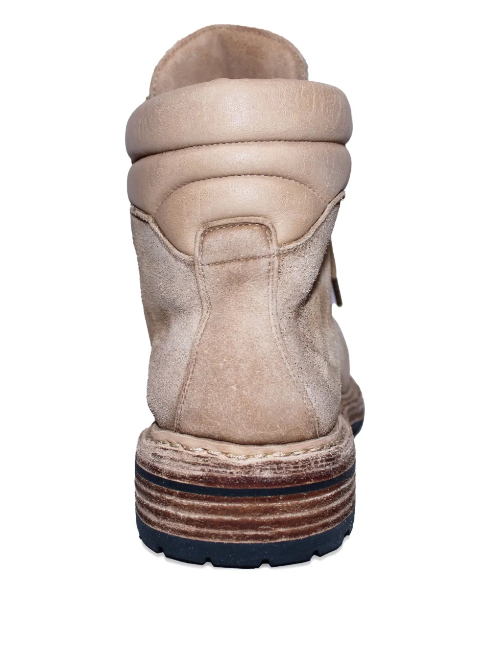 Guidi lace-up suede hiking boots Neutrals