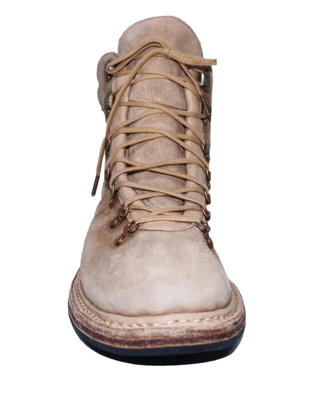 Guidi lace-up suede hiking boots Neutrals