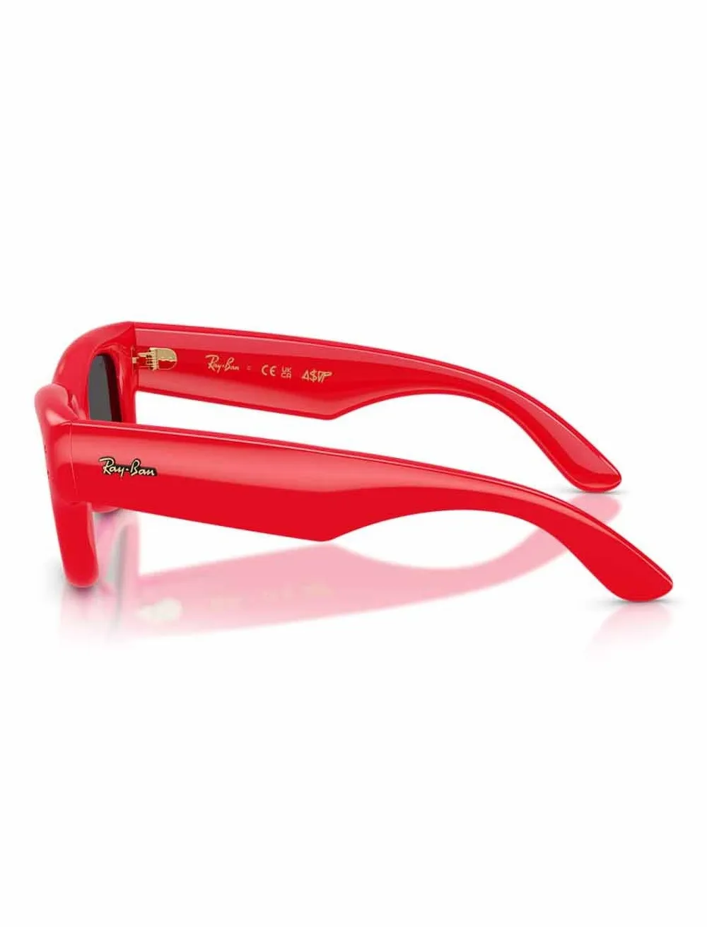 Ray-Ban Wayfarer Puffer "A$AP Rocky Red" sunglasses Rood
