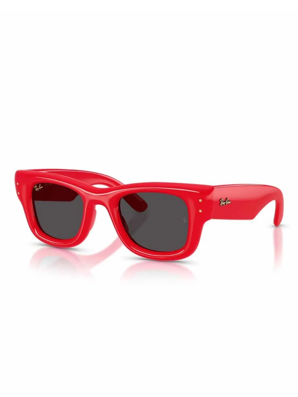 Ray-Ban Wayfarer Puffer "A$AP Rocky Red" sunglasses Rood