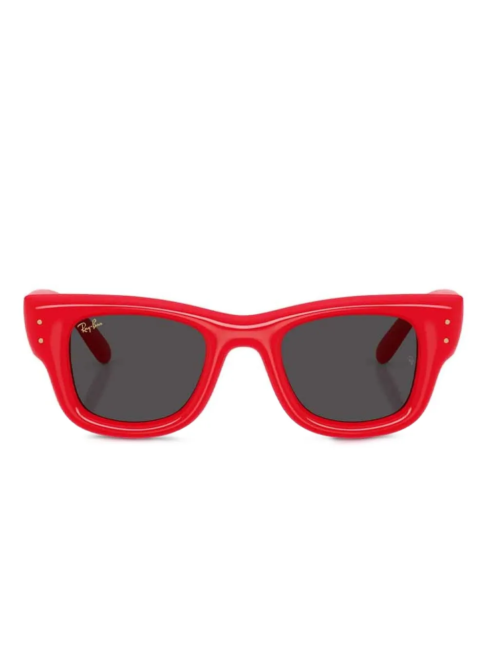 Ray-Ban Wayfarer Puffer "A$AP Rocky Red" sunglasses Rood