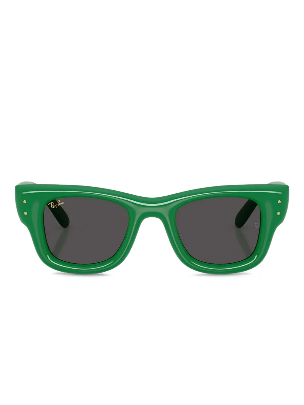 Ray-Ban Wayfarer Puffer "A$AP Rocky Green" sunglasses Groen