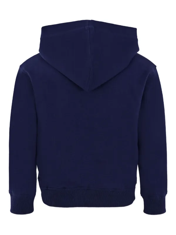 Moschino Kids teddy-print Hoodie | Blue | FARFETCH ZA