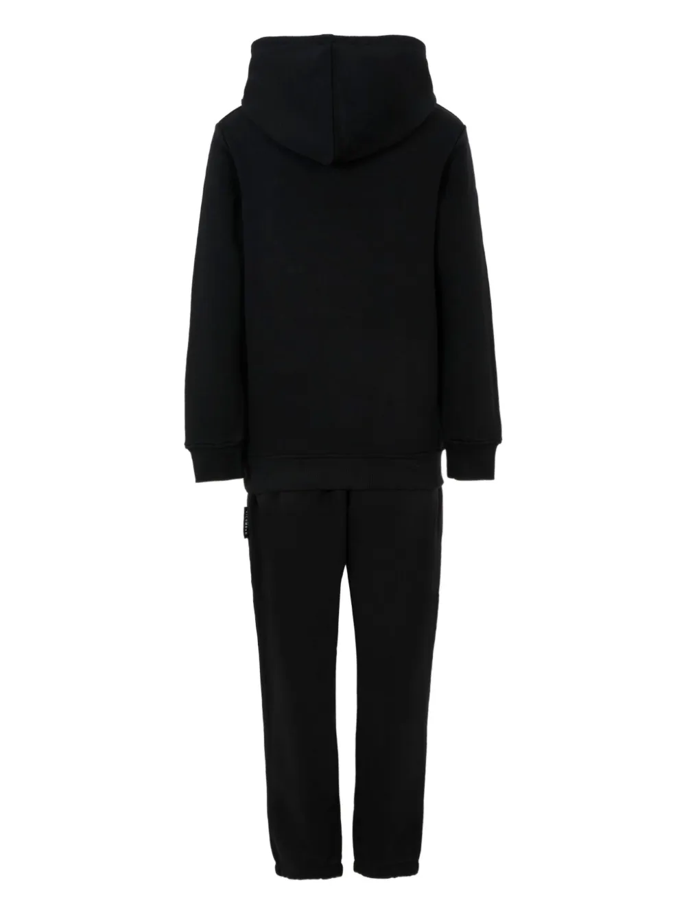 John Richmond Junior logo-embroidered tracksuit Zwart