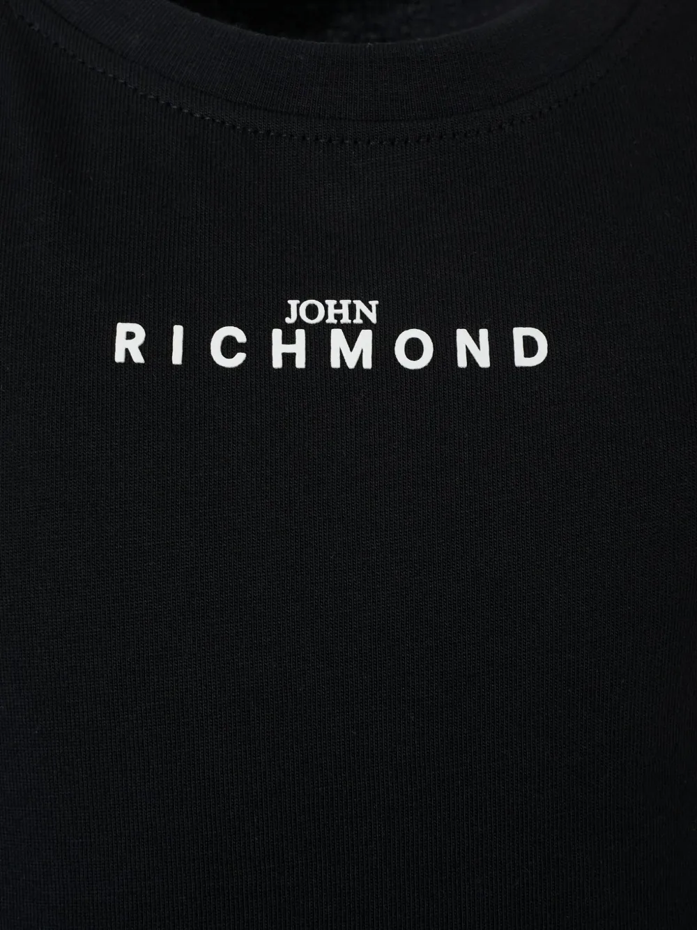 John Richmond Junior logo-detail short-sleeve t-shirt Zwart