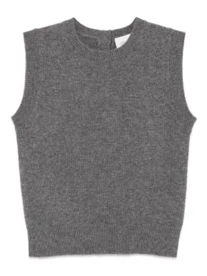 Ader Error Knitted Vest | Grey | FARFETCH